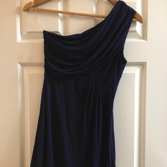 Gilli Dresses & Skirts - Gilli brand cobalt blue one shoulder dress